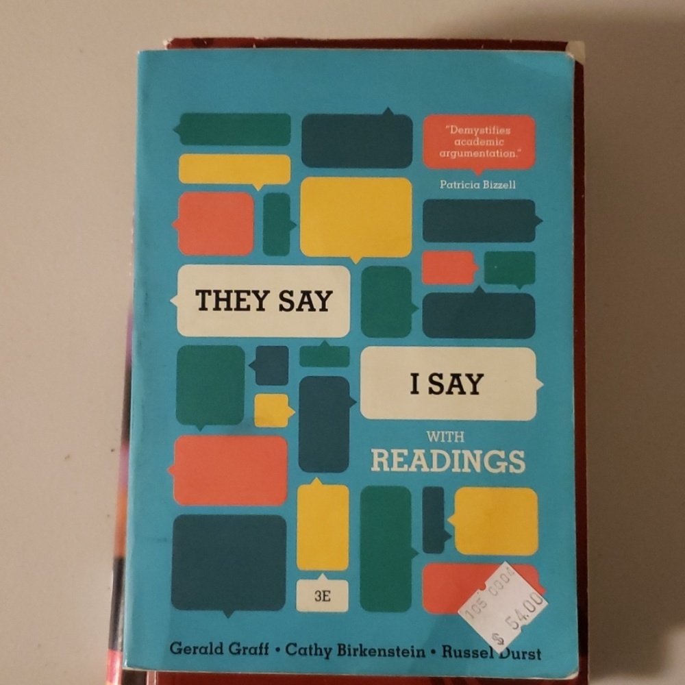 They Say I Say